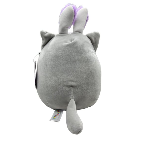 Squishmallows Tally Tabby Cat Purple Rabbit Bunny Ears 8" Plush Easter Toy - Picture 3 of 9